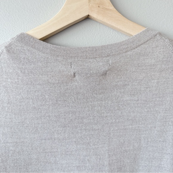 Tahari 100% extra fine Marino wool sleeveless shirt, XL top new with tags - Picture 9 of 13